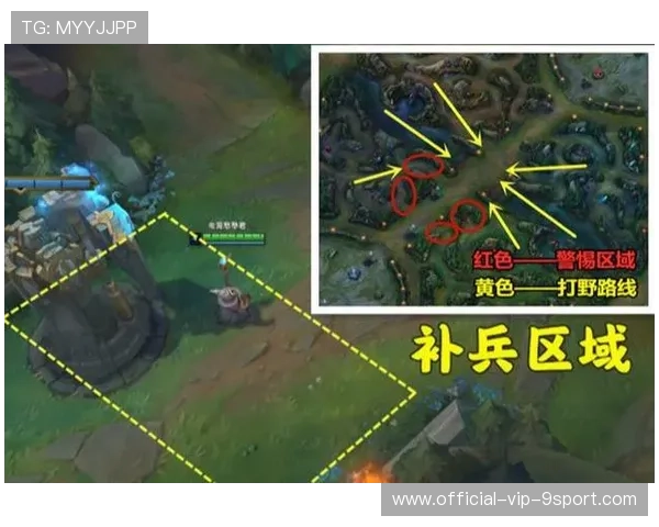 职业比赛中的兵线策略执行